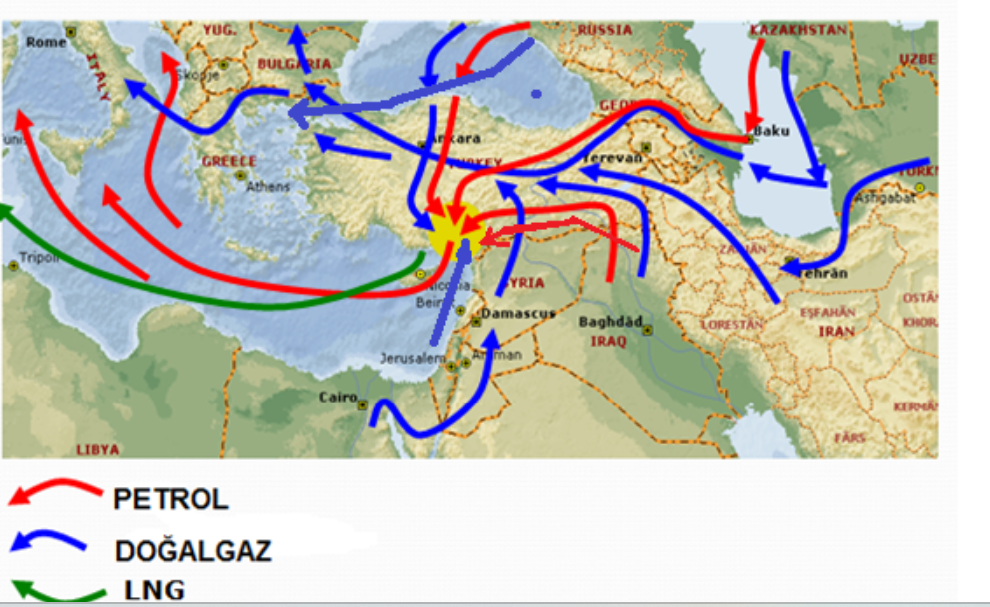 Dünya Yeni Enerji Koridorları Ararken Türkiye Öne Çıkıyor