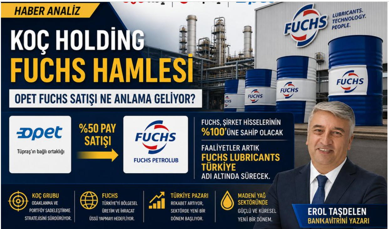 Erol Taşdelen: Enerjide Sessiz Hamle: Koç Neden Madeni Yağ Pazarından Çıktı?